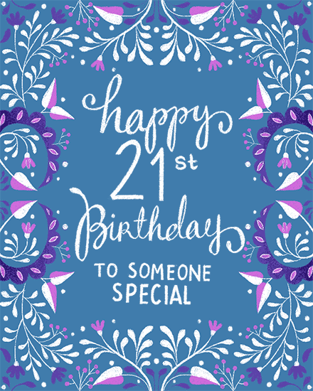 Happy 21st Birthday